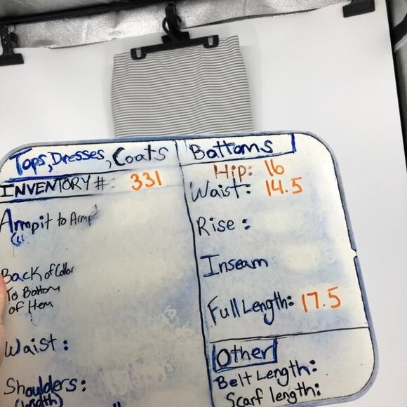 Reitmans black and white striped form fitting stretchy pencil skirt XS - Picture 10 of 11